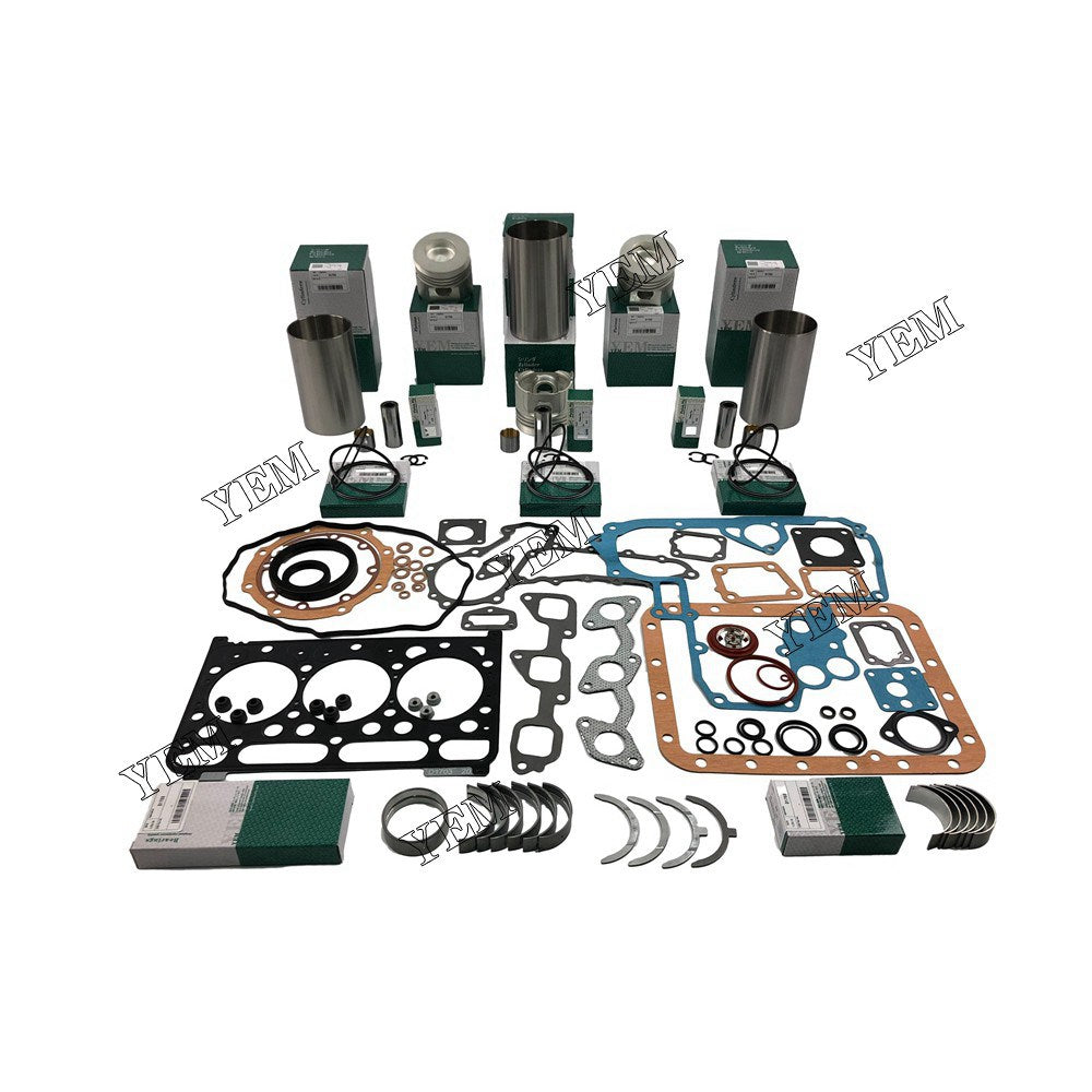 D1703 Overhaul Rebuild Kit For Kubota 3 cylinder diesel engine parts For Kubota