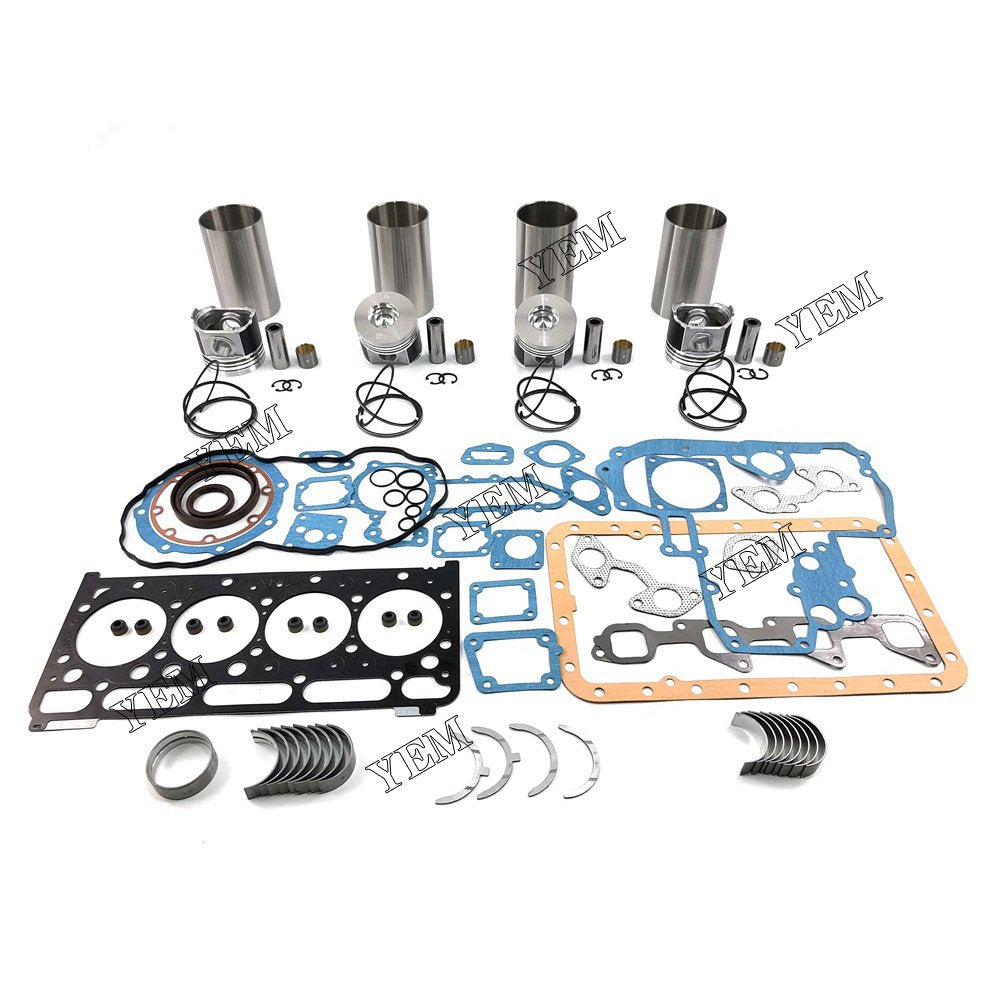 V2203 Overhaul Rebuild Kit With Gasket Set Bearing 1G790-21110 For Kubota 4 cylinder diesel engine parts For Kubota