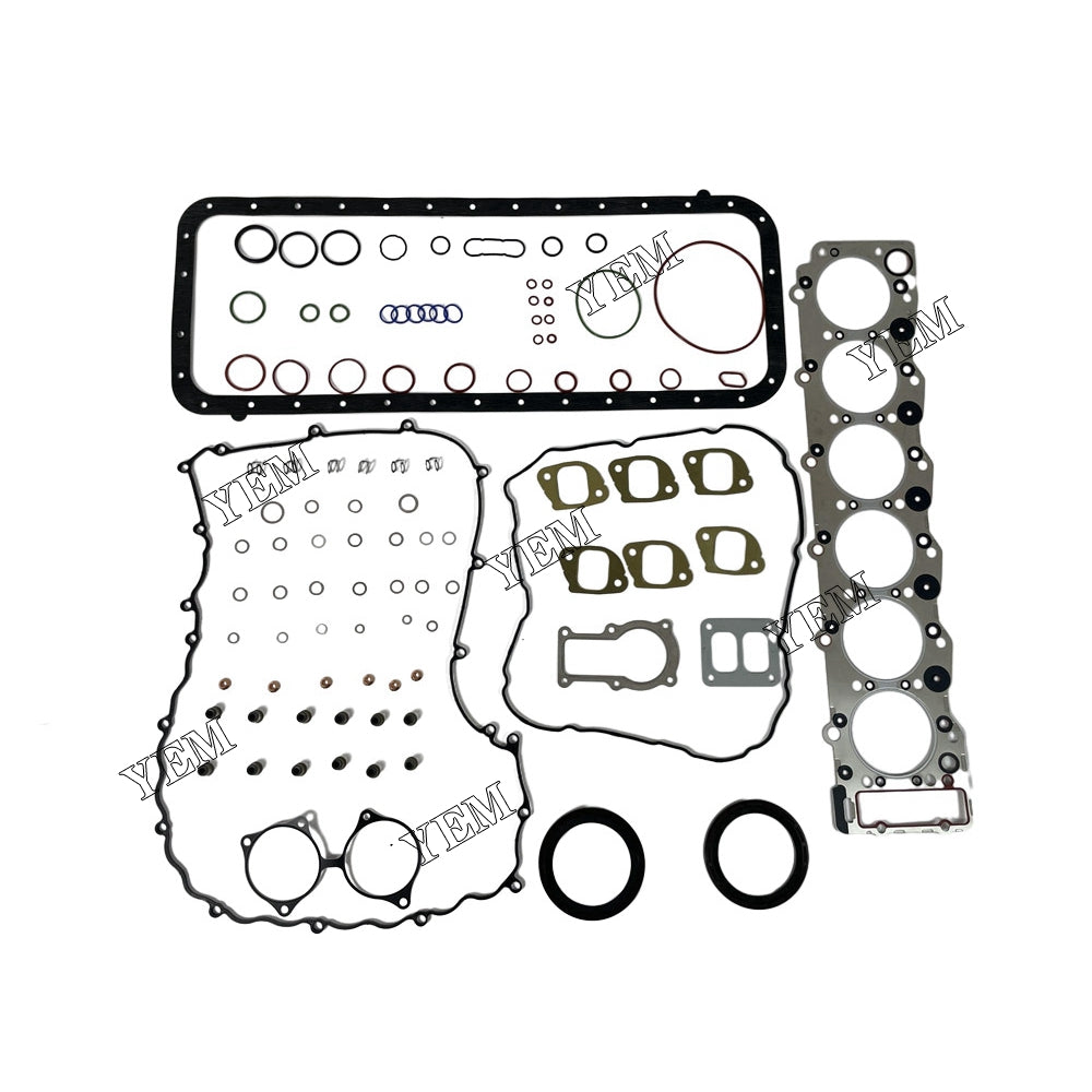 high quality 6HE1 Full Upper Bottom Gasket Kit For isuzu Engine Parts For isuzu