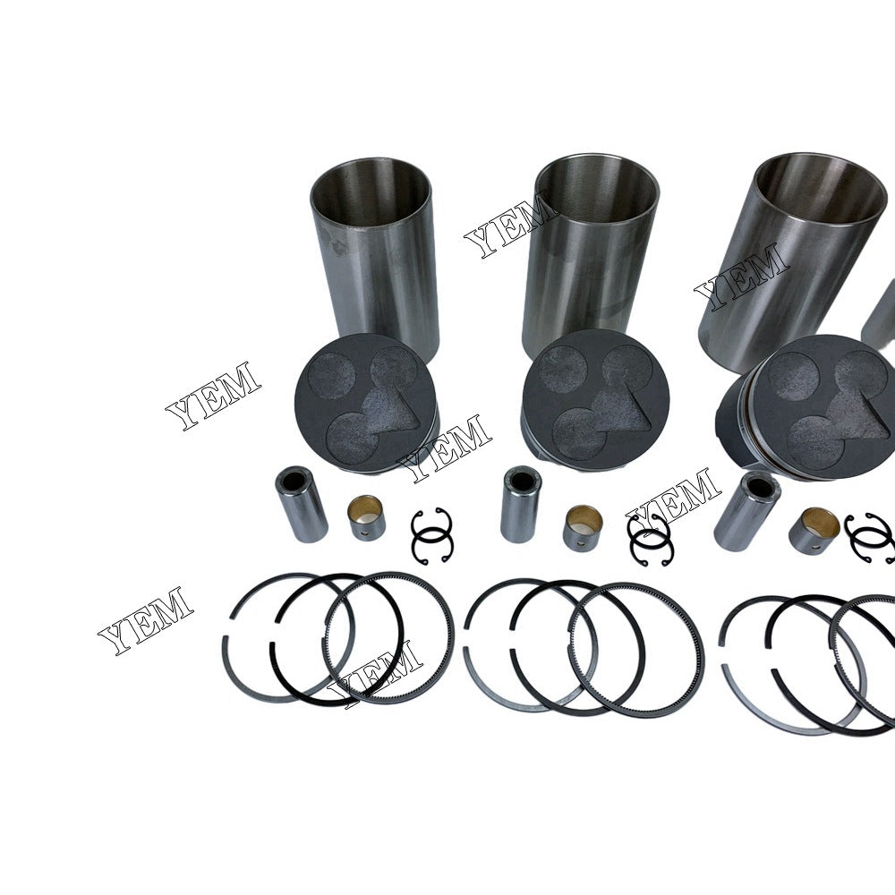 V3600 Cylinder Liner Kit For Kubota 4 cylinder diesel engine parts For Kubota