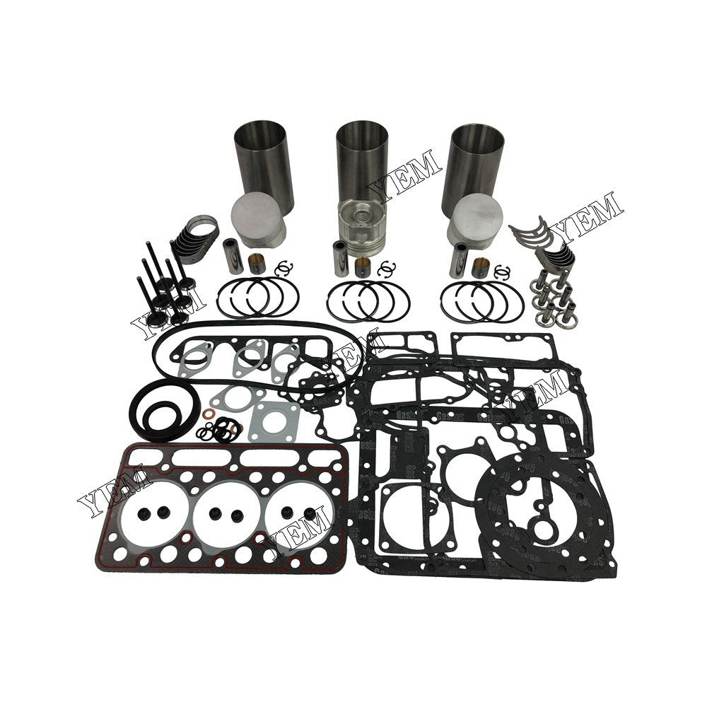 D1403 Overhaul Rebuild Kit With Gasket Set Bearing-Valve Train For Kubota 3 cylinder diesel engine parts For Kubota