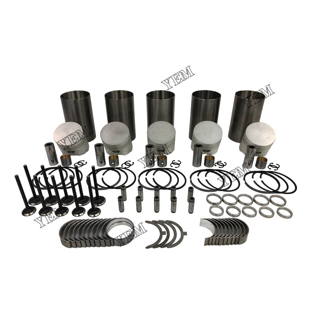 F2302 Overhaul Rebuild Kit With Bearing Set Valve Train For Kubota 5 cylinder diesel engine parts For Kubota