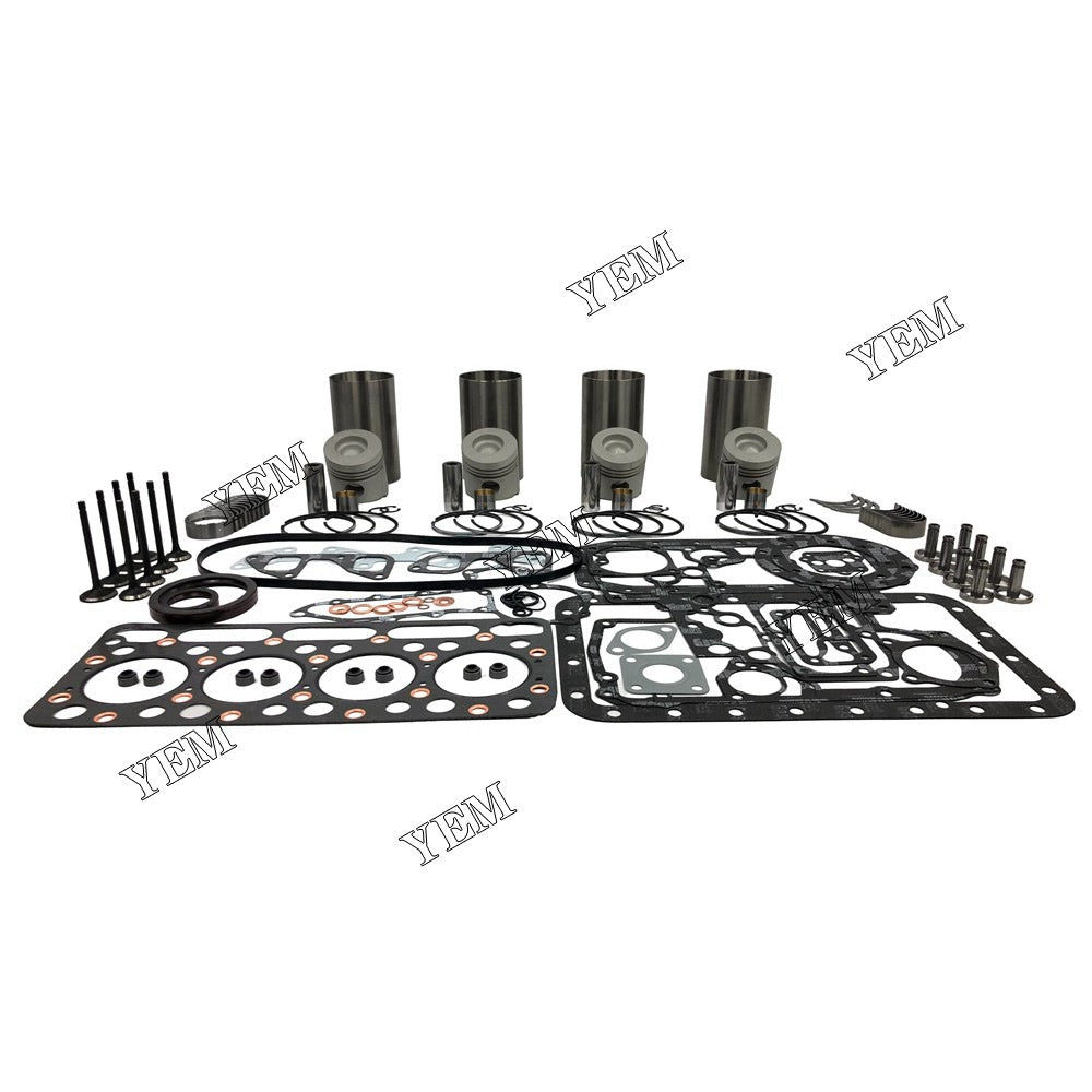 V1512 Overhaul Rebuild Kit With Gasket Set Bearing-Valve Train For Kubota 4 cylinder diesel engine parts For Kubota
