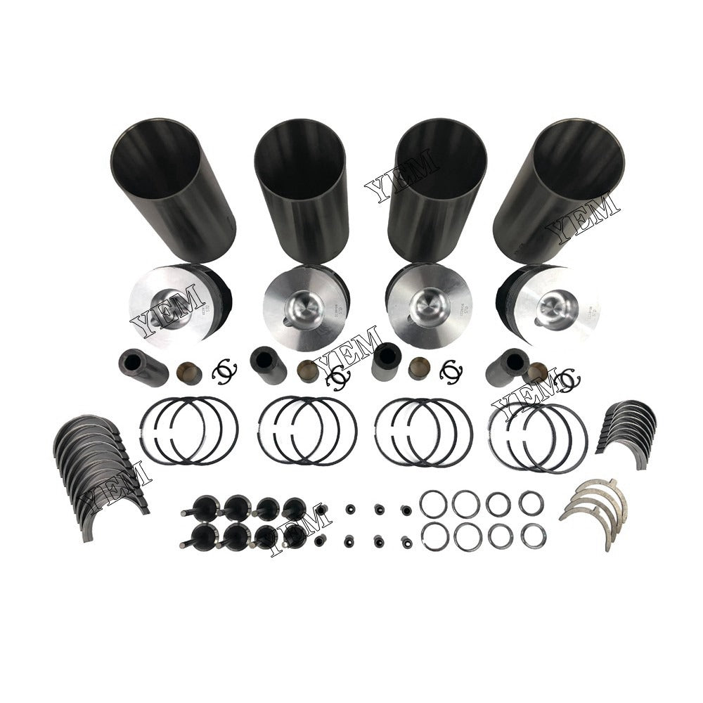 V4000 Overhaul Rebuild Kit With Bearing Set Valve Train For Kubota 4 cylinder diesel engine parts For Kubota