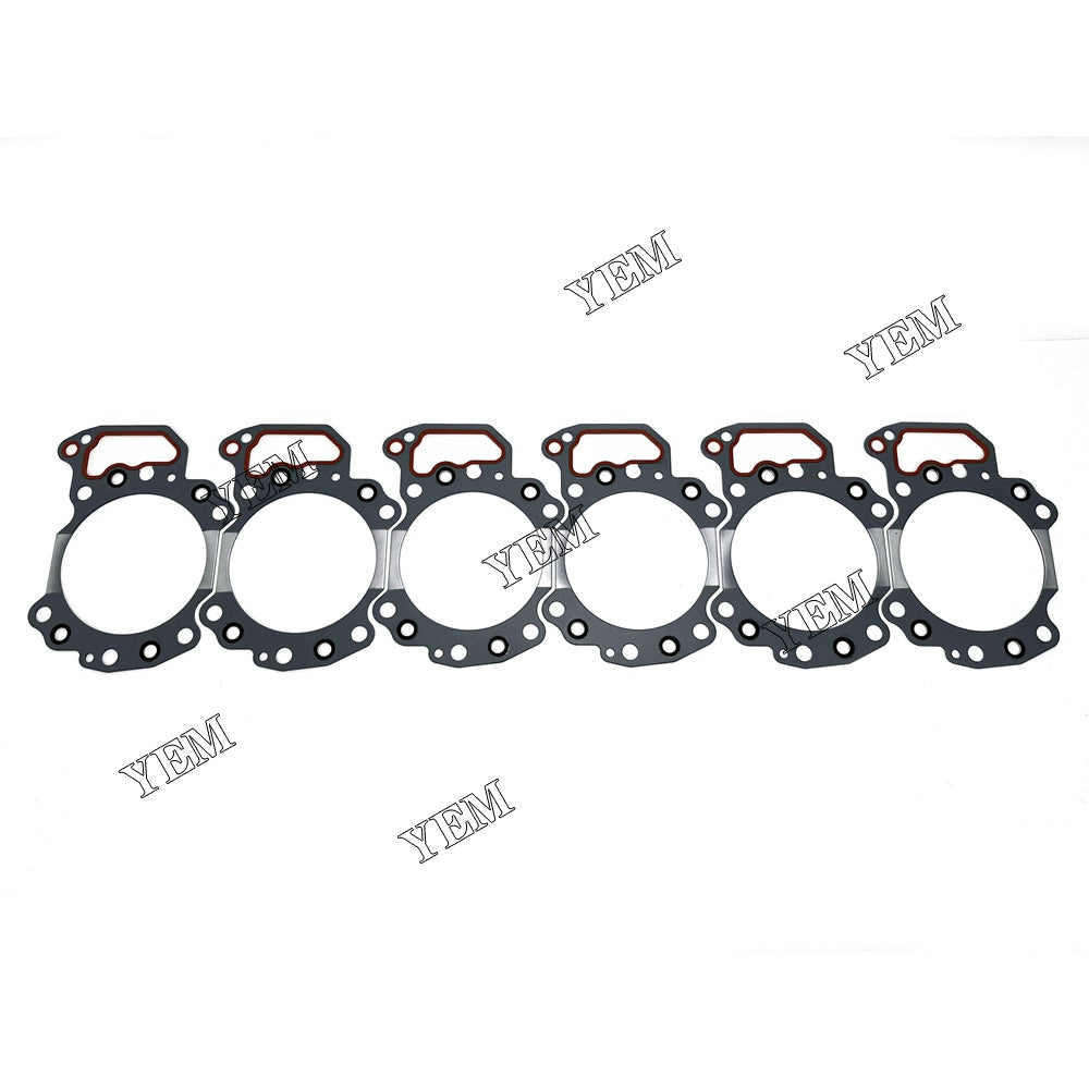 Aftermarket part 6D125-O/6D125-N Head Gasket For Komatsu diesel engine spare parts