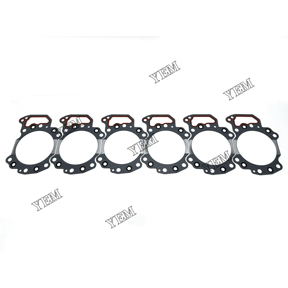 Aftermarket part 6D125-O/6D125-N Head Gasket For Komatsu diesel engine spare parts For Komatsu
