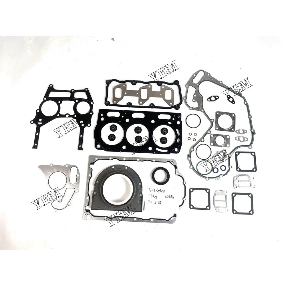 high quality 1103 Engine gasket set For Perkins Engine Parts
