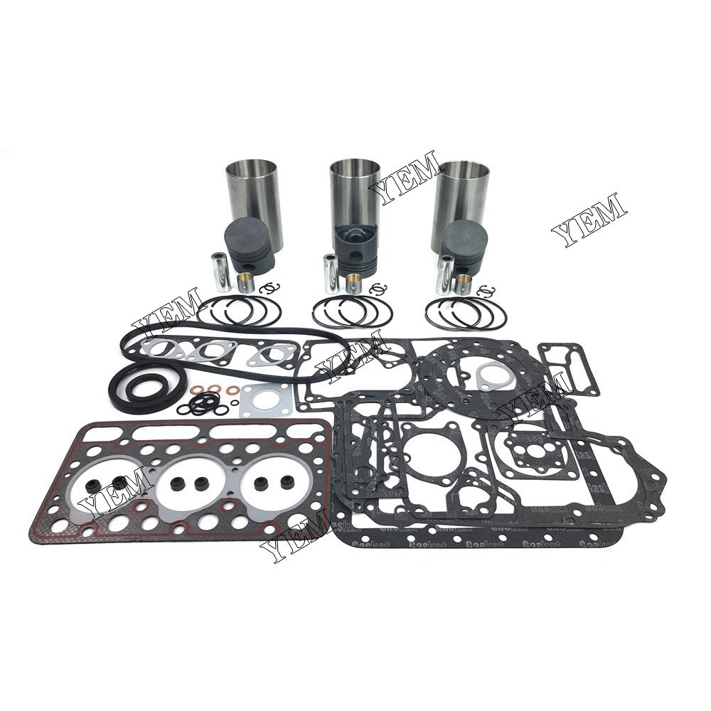 D1102 Overhaul Kit With Gasket Set For Kubota 3 cylinder diesel engine parts