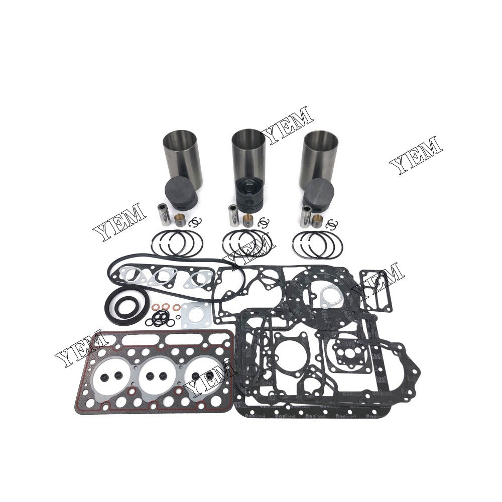 D1102 Overhaul Kit With Gasket Set For Kubota 3 cylinder diesel engine parts For Kubota