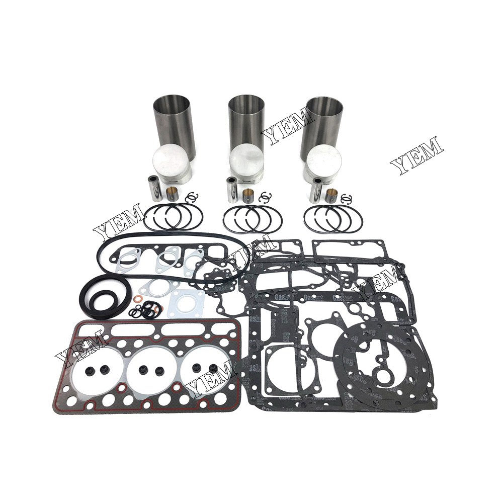 D1402-IDI Overhaul Kit With Gasket Set For Kubota 3 cylinder diesel engine parts For Kubota