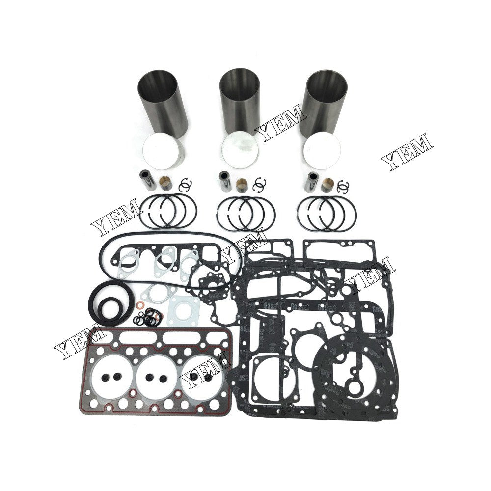 D1402-IDI Overhaul Kit With Gasket Set For Kubota 3 cylinder diesel engine parts For Kubota