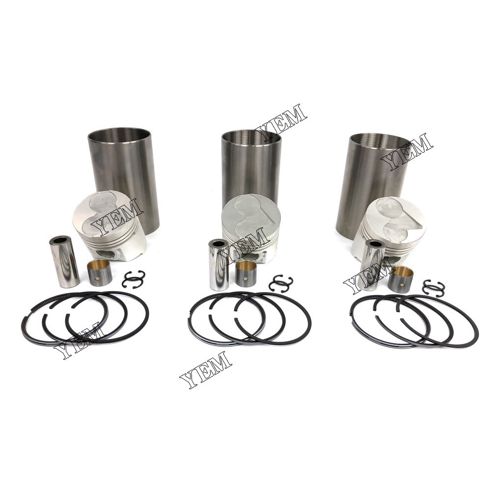 D1403 Cylinder Liner Kit For Kubota 3 cylinder diesel engine parts For Kubota