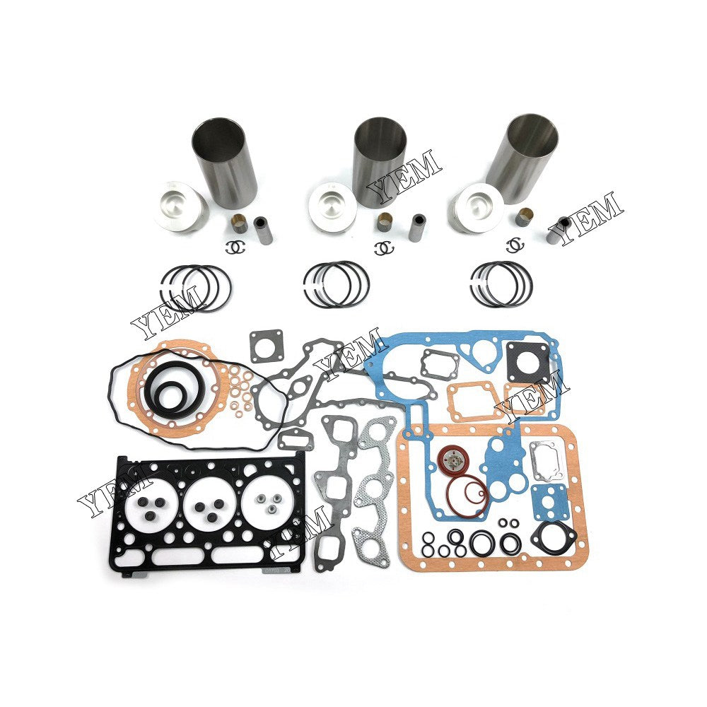 D1703 Overhaul Kit With Gasket Set For Kubota 3 cylinder diesel engine parts