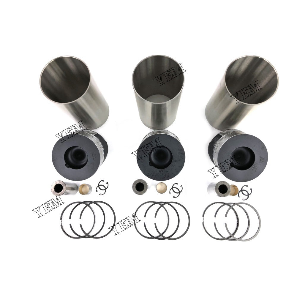 D3200 Cylinder Liner Kit For Kubota 3 cylinder diesel engine parts For Kubota