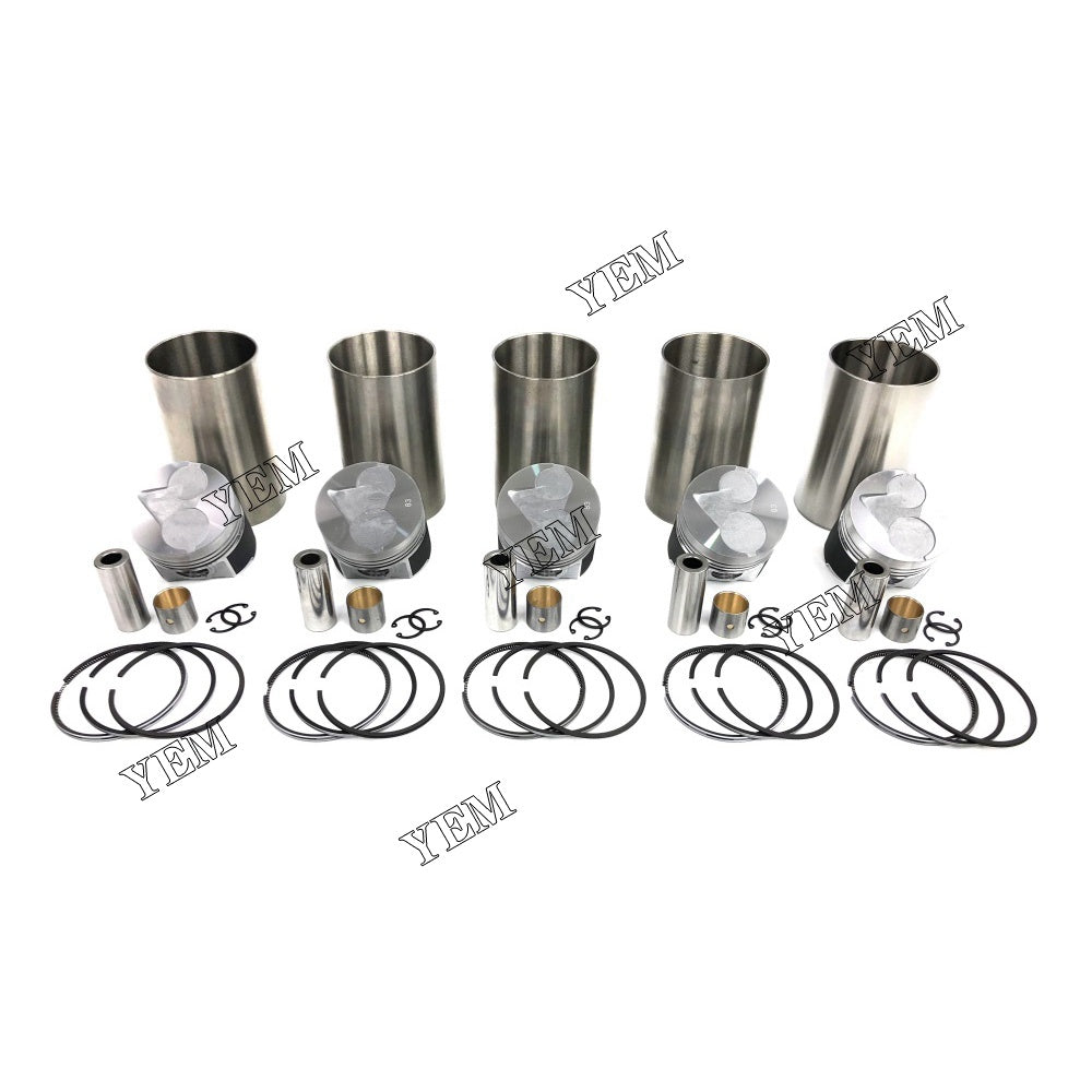 F2503 Cylinder Liner Kit For Kubota 5 cylinder diesel engine parts For Kubota