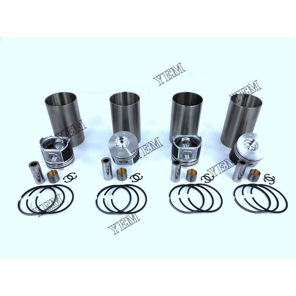 V2003-DI Cylinder Liner Kit For Kubota 4 cylinder diesel engine parts