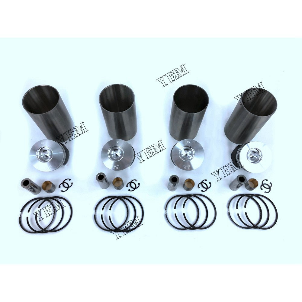 V2003-DI Cylinder Liner Kit For Kubota 4 cylinder diesel engine parts For Kubota