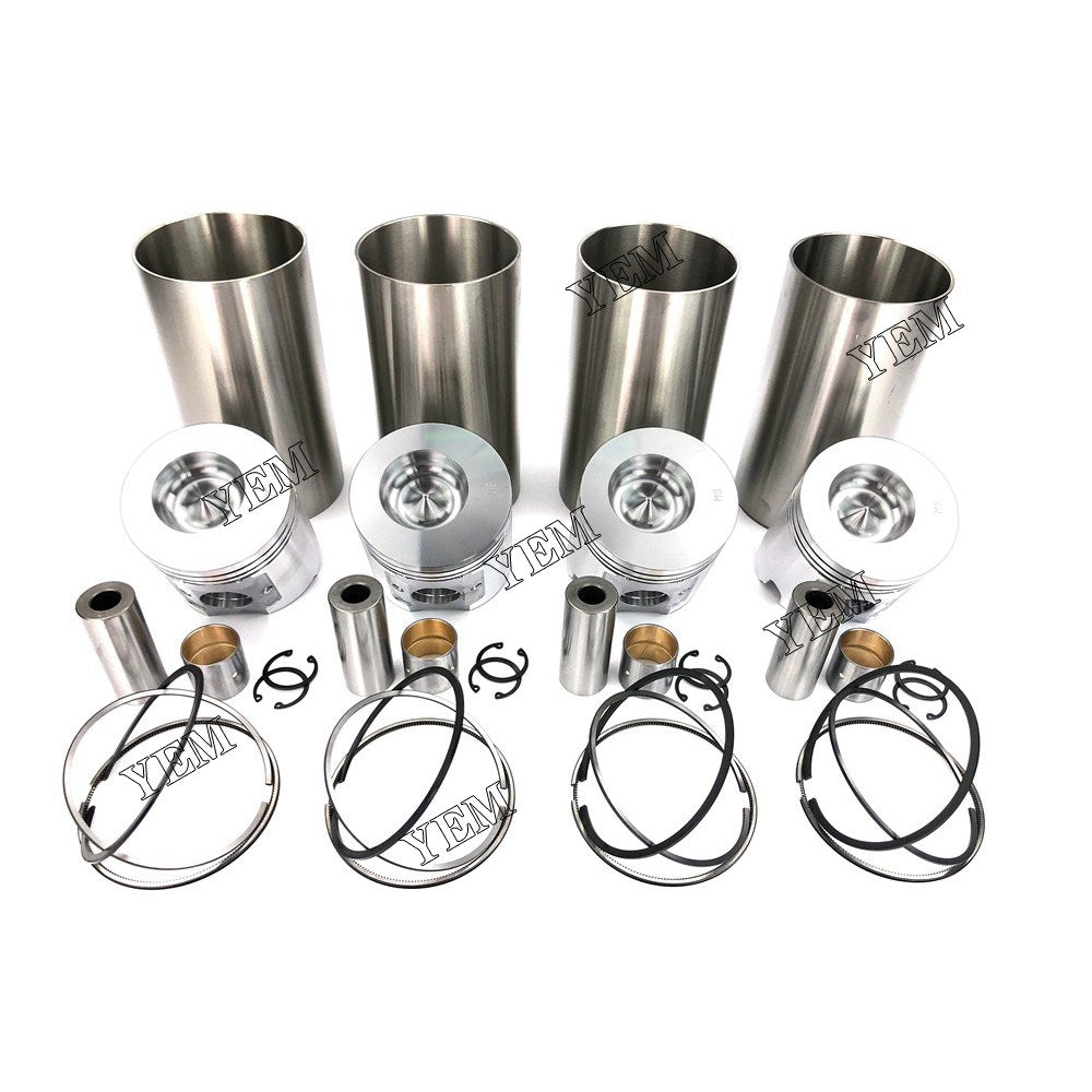 4TNE94 Cylinder Liner Kit For Yanmar 4 cylinder diesel engine parts