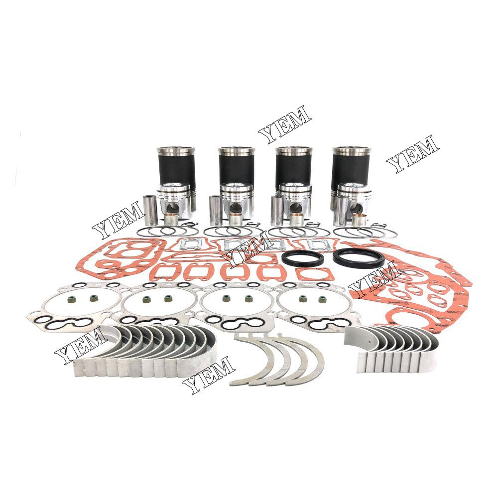 D924T Overhaul Rebuild Kit With Gasket Set Bearing For Liebherr 4 cylinder diesel engine parts For Liebherr