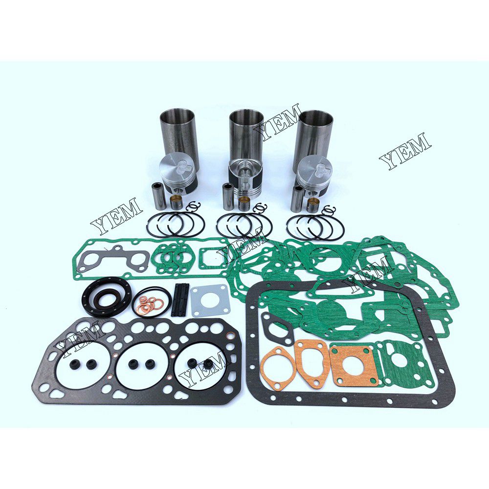 K3M-IDI Overhaul Kit With Gasket Set For Mitsubishi 3 cylinder diesel engine parts