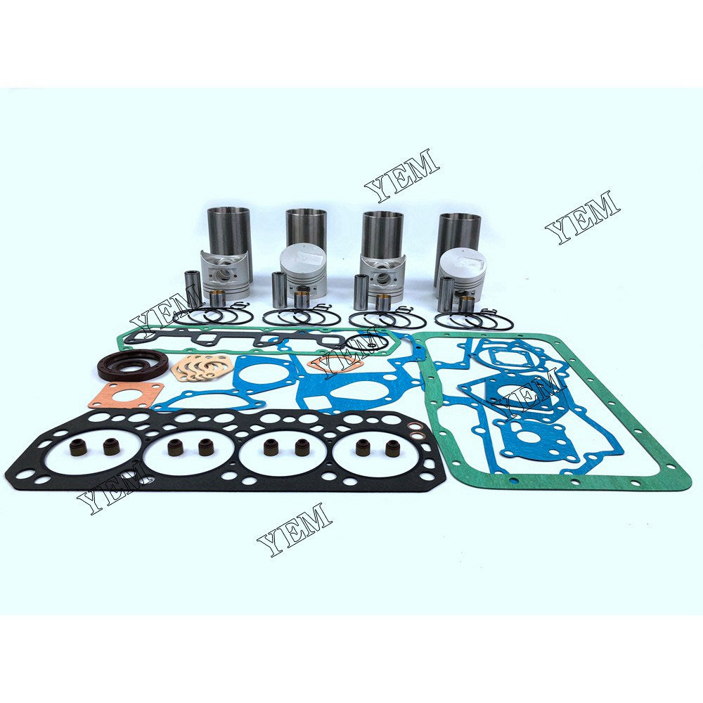 K4N-IDI Overhaul Kit With Gasket Set For Mitsubishi 4 cylinder diesel engine parts For Mitsubishi