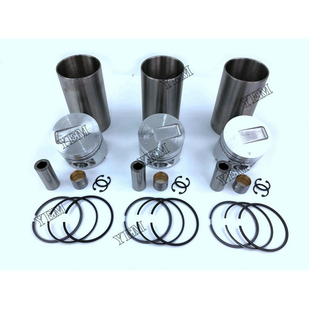 S3Q Cylinder Liner Kit For Mitsubishi 3 cylinder diesel engine parts For Mitsubishi