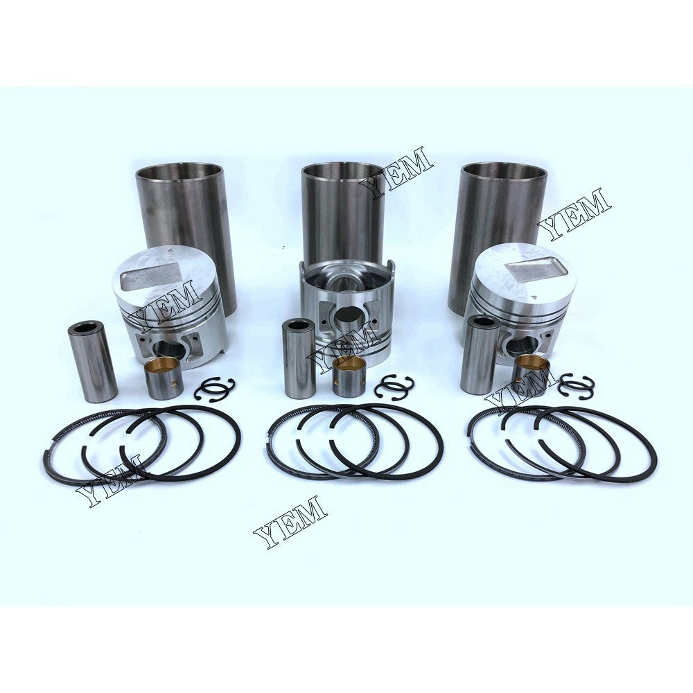 S3Q Cylinder Liner Kit For Mitsubishi 3 cylinder diesel engine parts For Mitsubishi