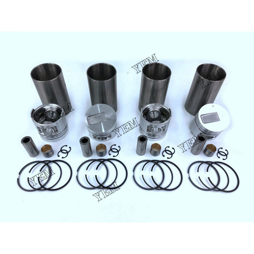 S4Q Cylinder Liner Kit For Mitsubishi 4 cylinder diesel engine parts