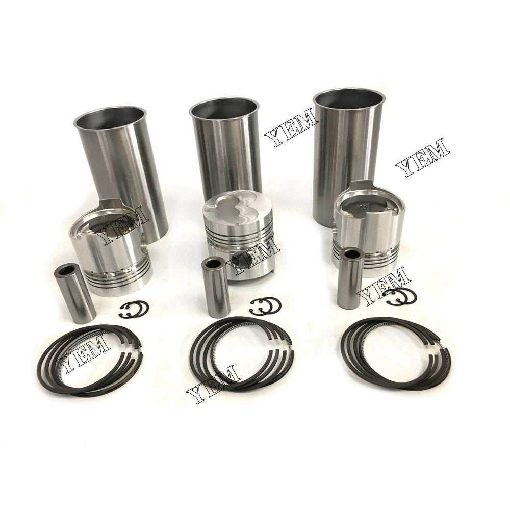 3AB1 Cylinder Liner Kit For Isuzu 3 cylinder diesel engine parts