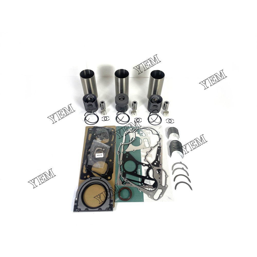 1103C-33 Overhaul Rebuild Kit With Gasket Set Bearing For Perkins 3 cylinder diesel engine parts For Perkins