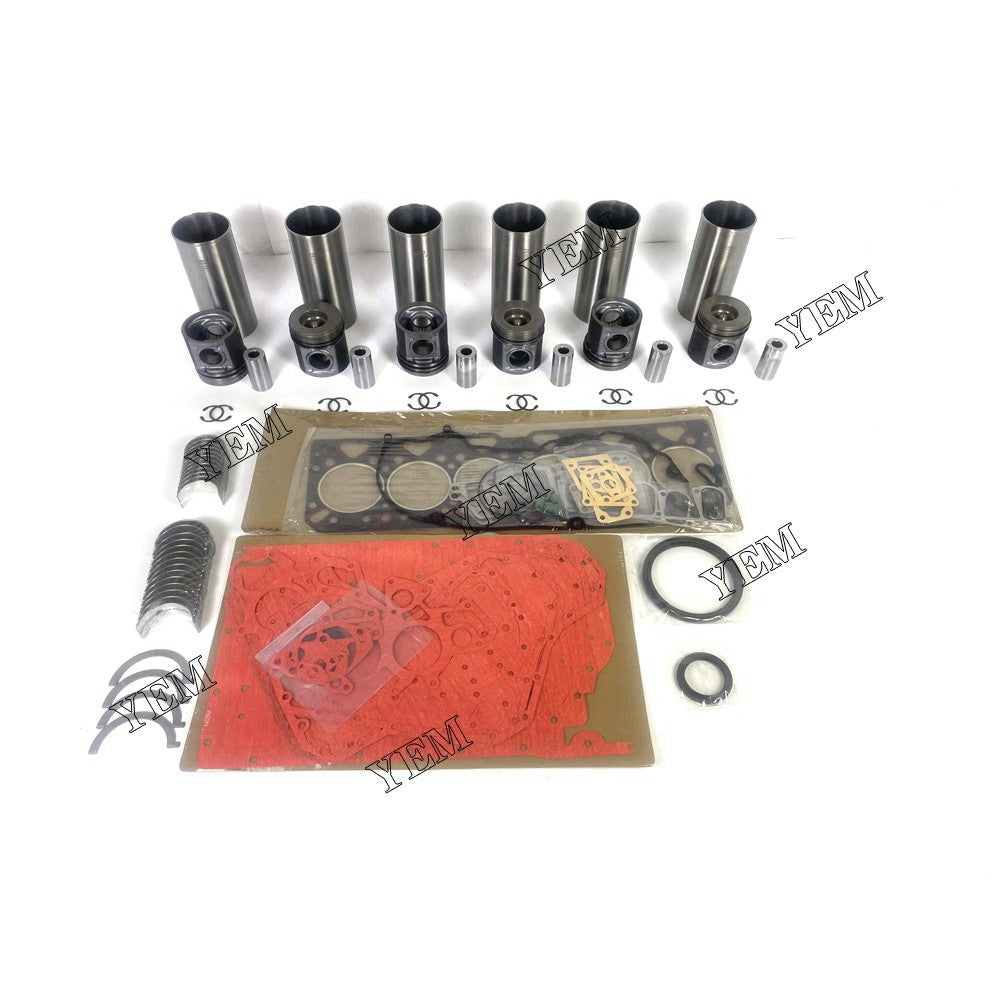 1106C-E60TA 3135J301 3135J301 Overhaul Rebuild Kit With Gasket Set Bearing For Perkins 6 cylinder diesel engine parts