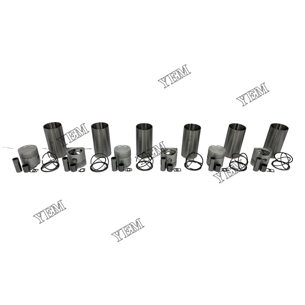 6DR5 Cylinder Liner Kit For Mitsubishi 4 cylinder diesel engine parts
