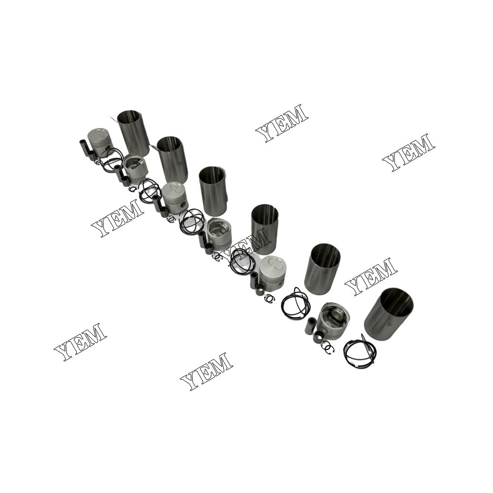 6DR5 Cylinder Liner Kit For Mitsubishi 4 cylinder diesel engine parts For Mitsubishi