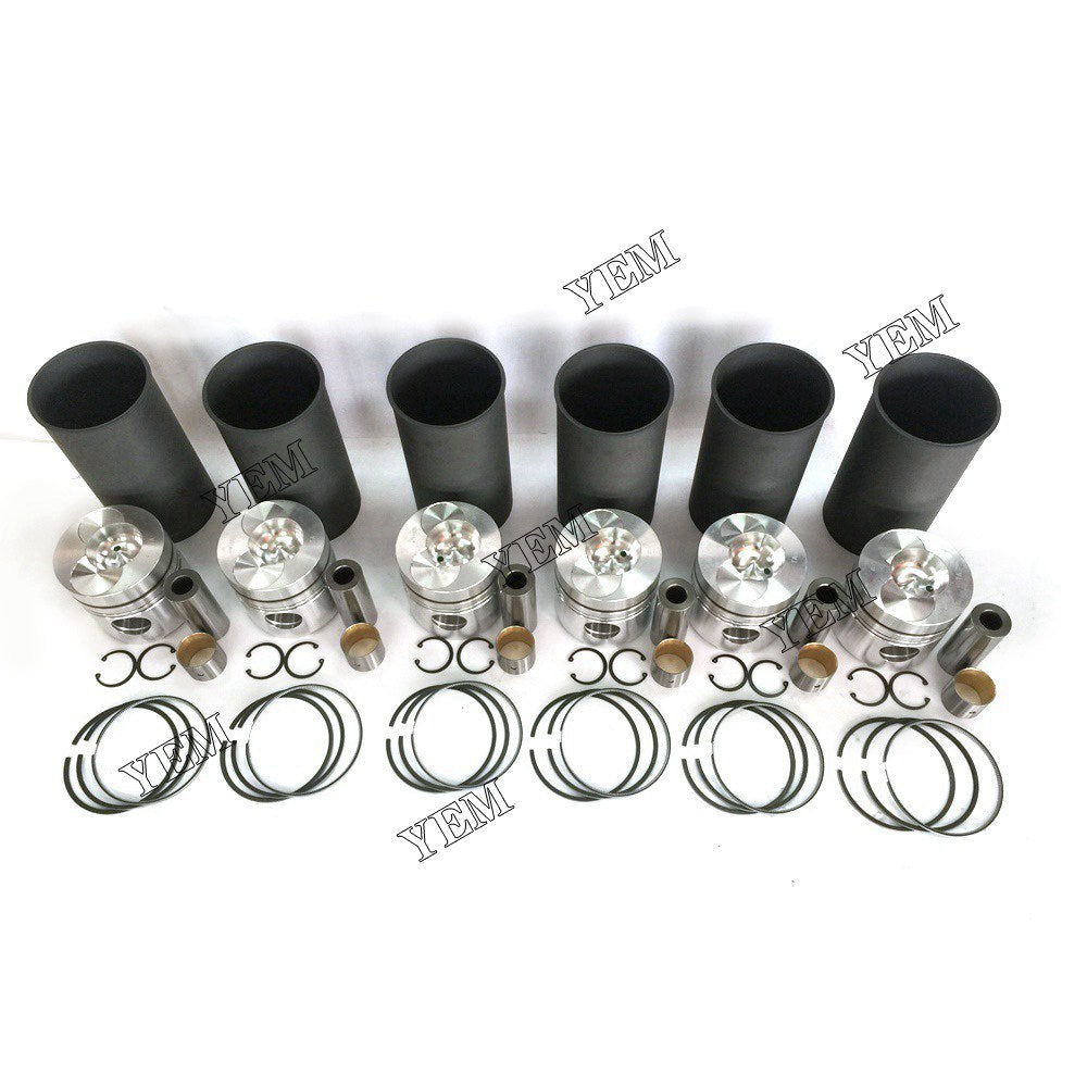 PE6 Cylinder Liner Kit For Nissan 6 cylinder diesel engine parts For Nissan