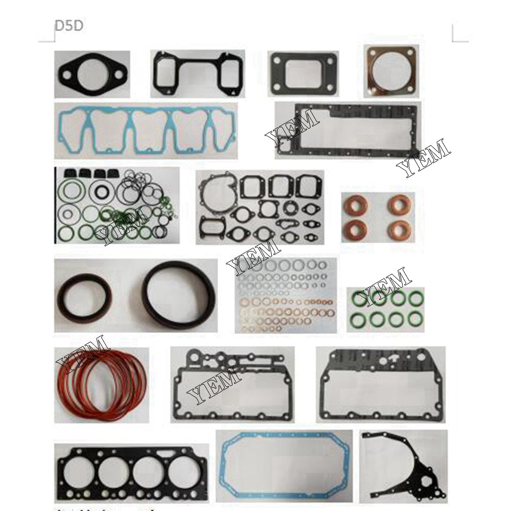 high quality D5D Full Overhaul Gasket Set For Volvo Engine Parts