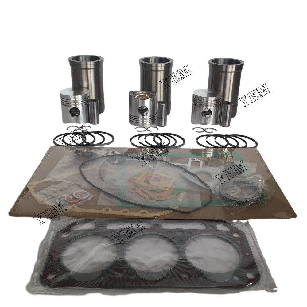 3T84 Overhaul Kit With Gasket Set For Yanmar 3 cylinder diesel engine parts