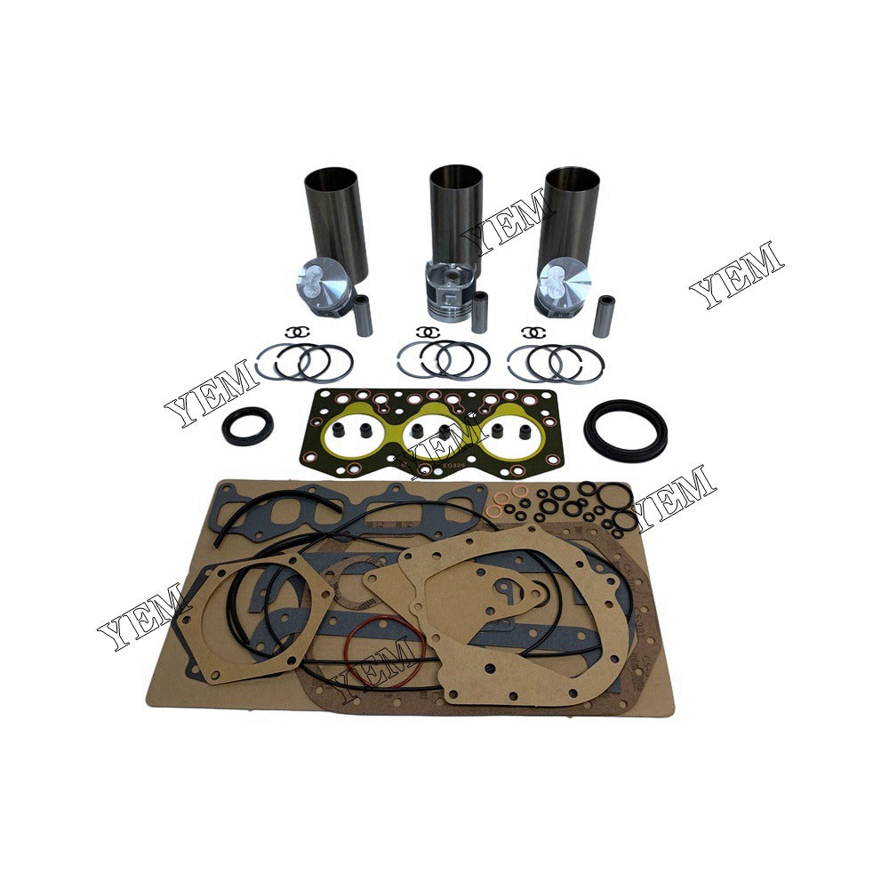 3AE1 Overhaul Kit With Gasket Set For Isuzu 3 cylinder diesel engine parts For Isuzu