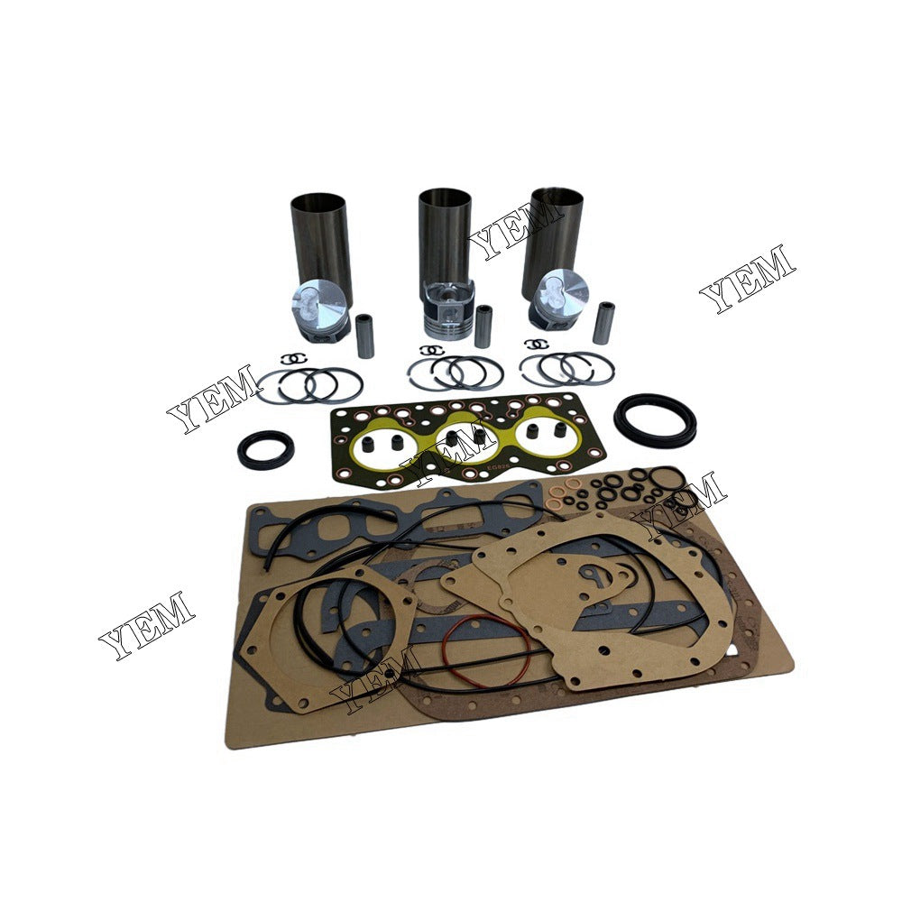 3AE1 Overhaul Kit With Gasket Set For Isuzu 3 cylinder diesel engine parts For Isuzu
