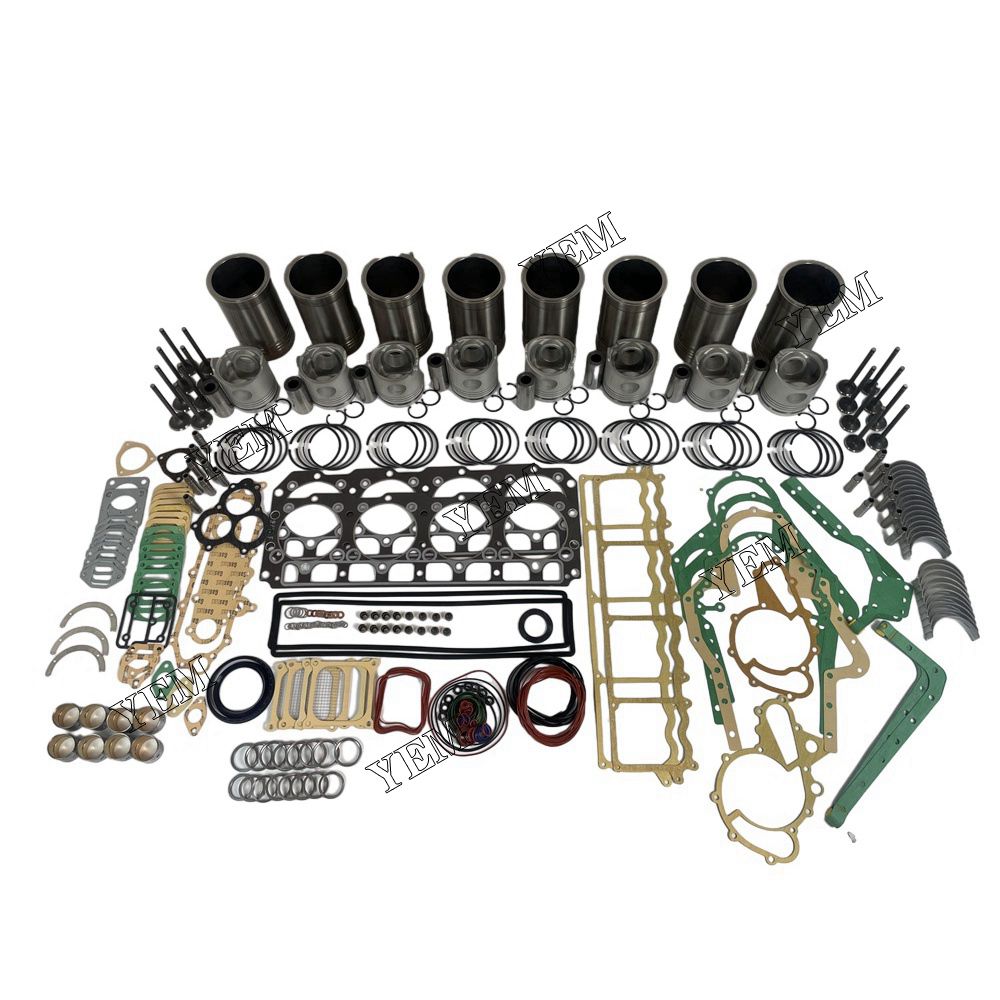 8DC9 Overhaul Rebuild Kit With Gasket Set Bearing-Valve Train For Mitsubishi 8 cylinder diesel engine parts