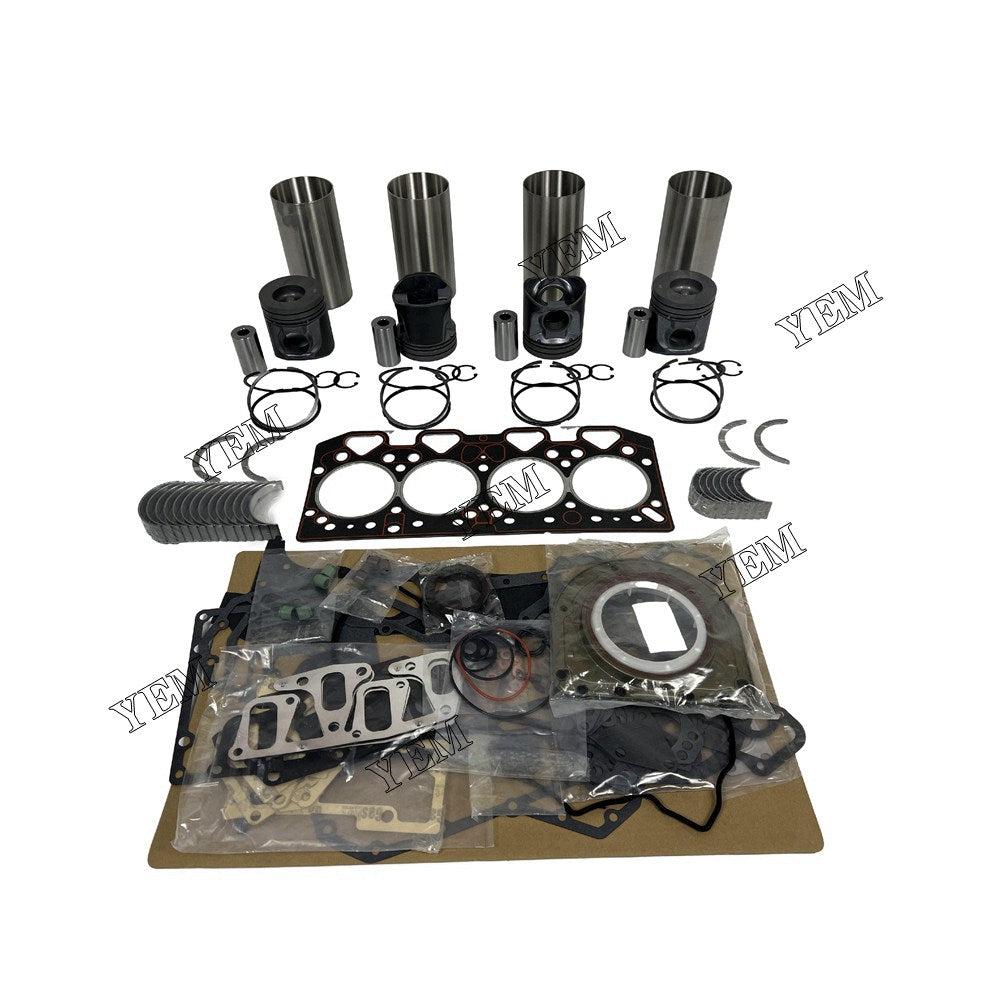1004-42 Overhaul Rebuild Kit With Gasket Set Bearing For Perkins 4 cylinder diesel engine parts