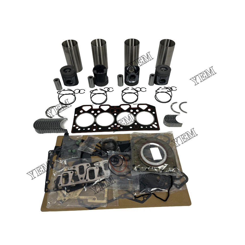 1004-42 Overhaul Rebuild Kit With Gasket Set Bearing For Perkins 4 cylinder diesel engine parts For Perkins