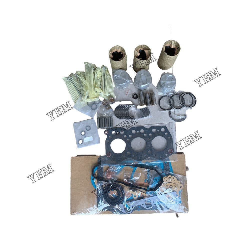 S3E-82 Overhaul Rebuild Kit With Gasket Set Bearing-Valve Train For Mitsubishi 3 cylinder diesel engine parts