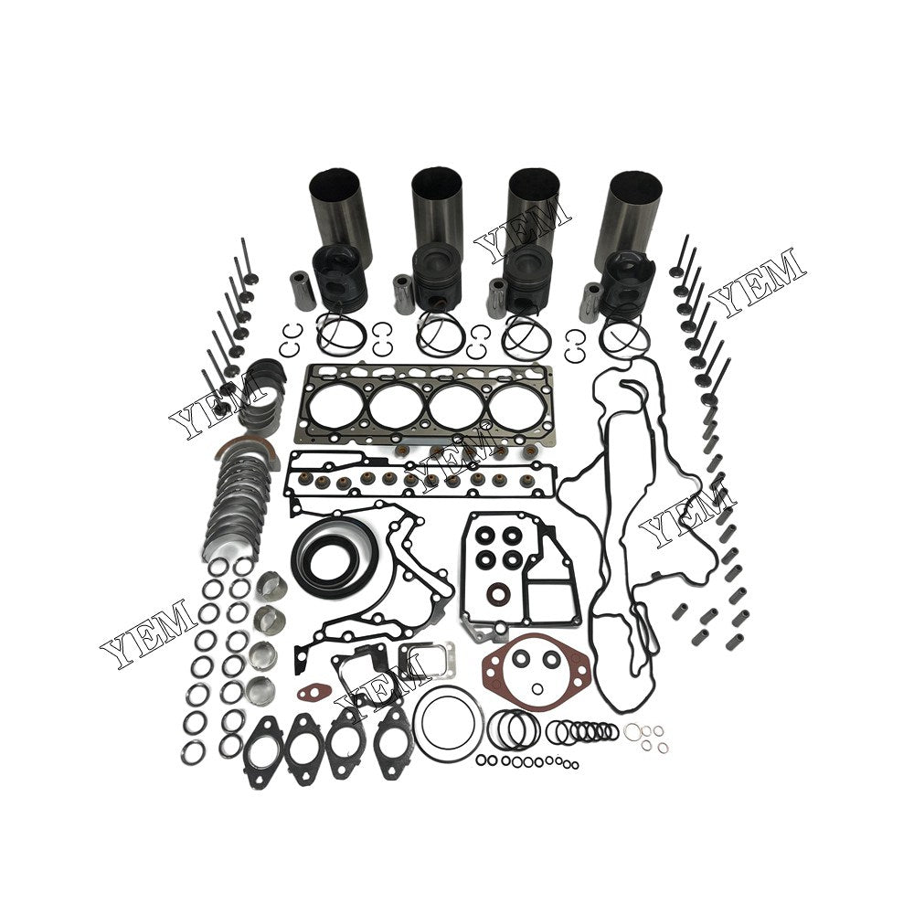 ISF3.8 Overhaul Rebuild Kit With Gasket Set Bearing-Valve Train For Cummins 4 cylinder diesel engine parts For Cummins