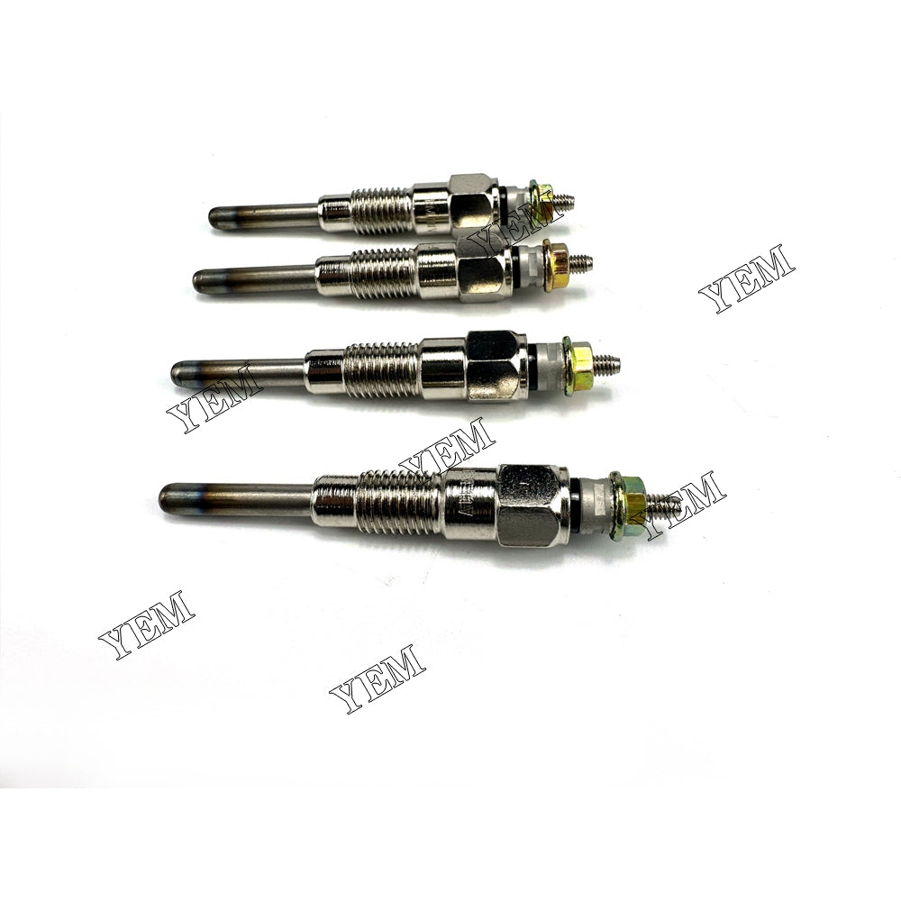 4X For Kubota V1505 Glow Plug Diesel engine parts For Yanmar