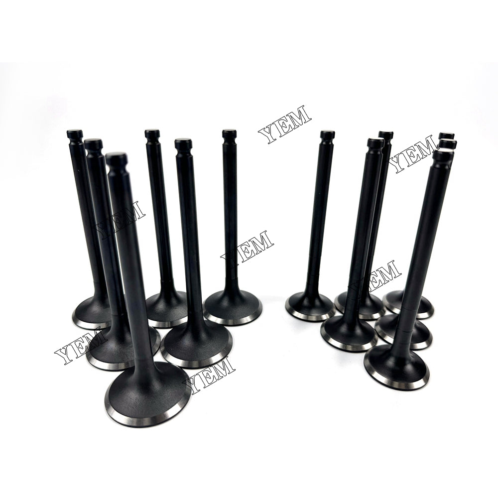 12X For Perkins 1006-60T Intake With Exhaust Valve Diesel engine parts For Kubota