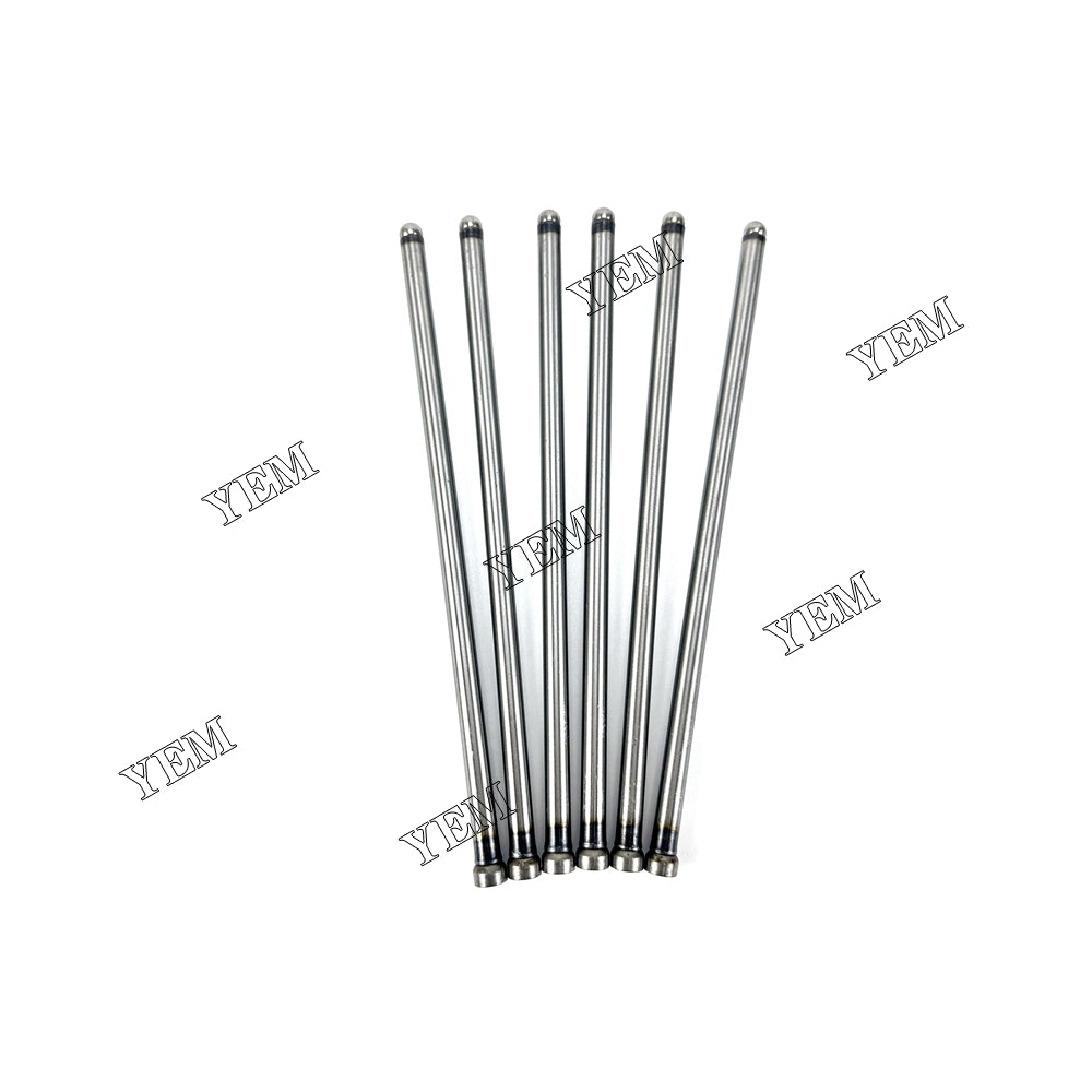 6X For Kubota D1402-IDI Push Rods Diesel engine parts For Kubota