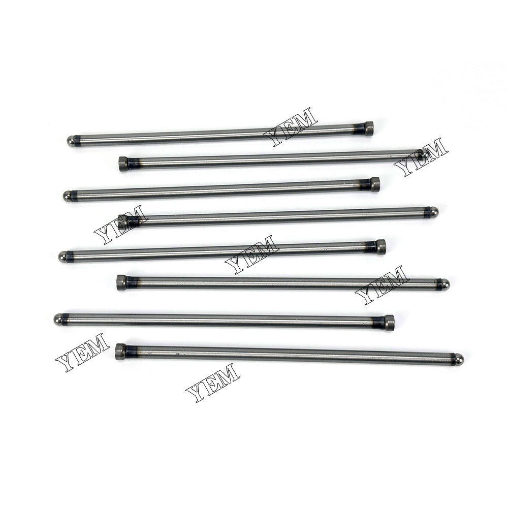 8X For Perkins 1104A-44T Engine Push Rods Diesel engine parts For Kubota