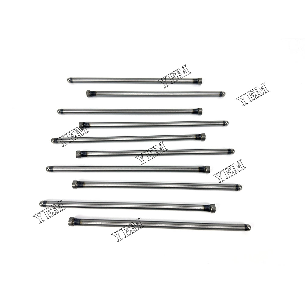 8X For Perkins 1104A-44T Engine Push Rods Diesel engine parts For Kubota