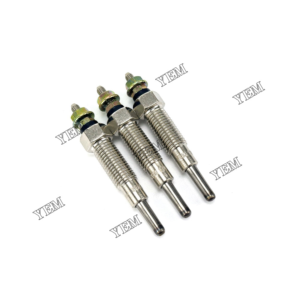3X For Kubota D1301 Glow Plug Diesel engine parts For Kubota