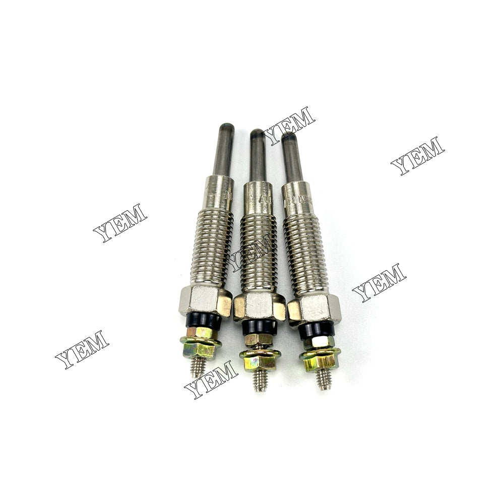 3X For Perkins 1103D-33 Glow Plug Diesel engine parts For Kubota